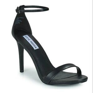 Steve Madden Stecy Heel - Black  - 7 - New
